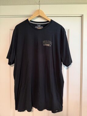 Volcom Black Men's Short-Sleeve Logo Tee